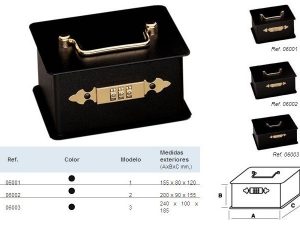 CAJA CAUDALES COMBINACION/HUCHA Nº1