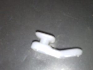 GANCHO PARA RIEL COLGADOR GARFIO BLISTER 10 UNIDADES
