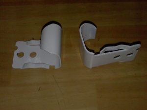 ACCESORIO SOPORTE RIEL ALUMINIO BLISTER DOS UNIDADES