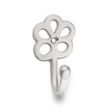 COLGADOR LATON NIQUEL SATINADO 6CMX3.5CM
