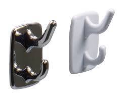 PERCHA ADHESIVA NIQUELADA MOD 204