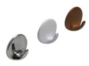 PERCHA ADHESIVA NIQUELADA MOD 207