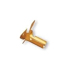 SOPORTE BARRA 12MM ORO LATERAL JUEGO 2UDES