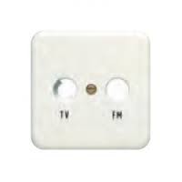 PLACA TOMA TV BJC IBIZA 10130-B BLANCO