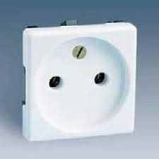 BASE ENCHUFE BIPOLAR SIMON 27 BLANCO