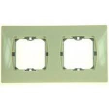 PLACA 2 ELEMENTOS MARFIL SIMON 27 PLAY