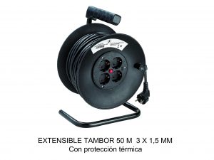 EXTENSIBLE 50MTRS ANTICHOQUE