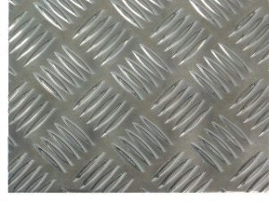 CHAPA DAMERO 100X50CM ALUMINIO REF 21156