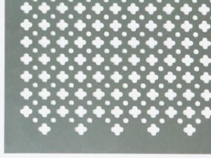 CHAPA DECORADA 50X50 ALUMINIO ORO REF20959