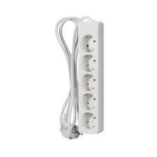 BASE ENCHUFE 5 TOMAS 3MTRS DE CABLE