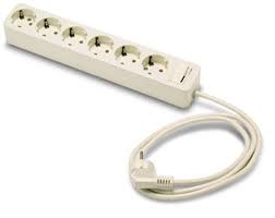 BASE ENCHUFE 6 TOMAS 3MTRS DE CABLE