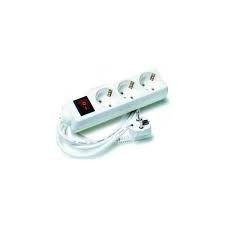 BASE ENCHUFE 3 TOMAS C/INTERRUPTOR 3MTRS CABLE