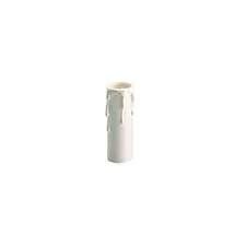 CARCASA PORTALAMPARA VELA E-14 BLANCO