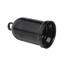 PORTALAMPARAS E-27 NEGRO PARA COLGAR