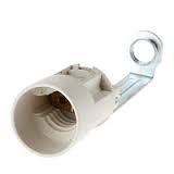 PORTALAMPARA PORCELANA VELA E-14 PARA CASQUILLO EMBELLECEDOR