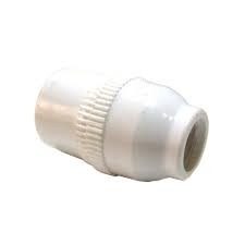 PORTALAMPARAS MINI E-14 BLANCO PARA ROSCA