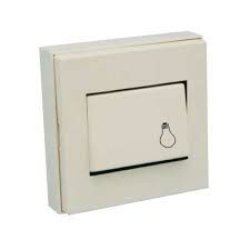 PULSADOR SUPERFICIE PARA LUZ BLANCO 10A 250V