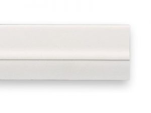 BURLETE ADHESIVO 1 MTRS PVC BLANCO