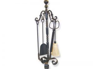 JUEGO CHIMENEA 68CM 4 PZAS