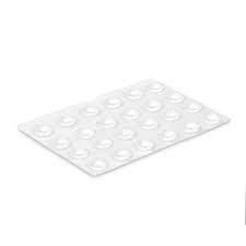 GOTA SILICONA REDONDA 8MMX2.2MM ALTO TRANSPARENTE 24UDES