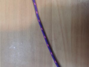 CUERDA CABO MORADO PINTA ROSA 2MM