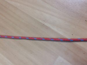 CUERDA CABO ROJA PINTA AZUL 2MM