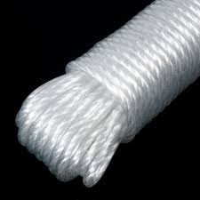 CUERDA PLASTICO REVESTIDA 5MM BLANCA