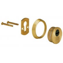 ESCUDO PROTECTOR U LOCK LATON BRILLO