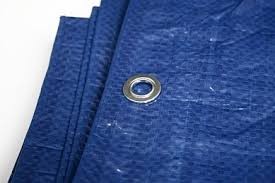 TOLDO RAFIA AZUL 8X12 MTRS REFORZADO