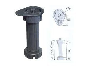 PATA MUEBLE NEGRA EXTENSIBLE UNIVERSAL UNIDAD