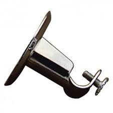 SOPORTE BARRA CROMADO 12MM BASE REDONDA
