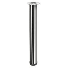 PATA MESA CROMADA 73.5CM DIAMETRO 60MM