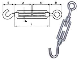 TENSOR GALVANIZADO M-5