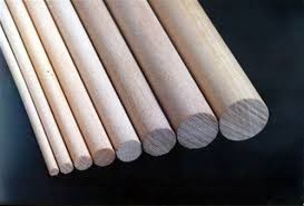 TUBILLON MADERA LISA 10MM 1.20MTRS
