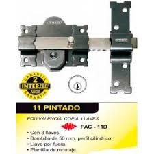 CERROJO INTERFER MOD-11 PINTADO
