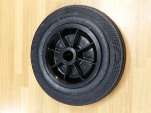 RUEDA MACIZA SIN RODAMIENTO 200MM