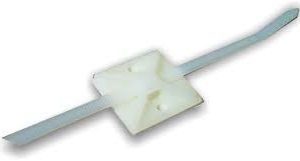 SOPORTE ADHESIVO PARA BRIDAS 3X3CM 6 UDES