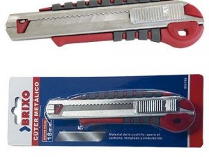 CUTTER BIMATERIAL 5 HOJAS REPUESTO 18MM