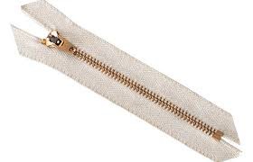 CREMALLERA BLANCA 18CM METALICA C/TOPE