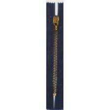 CREMALLERA AZUL MARINO 18CM METALICA C/TOPE