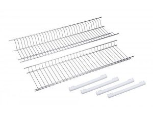 juego escurreplatos inox 18/8 con soportes incluidos 85cm