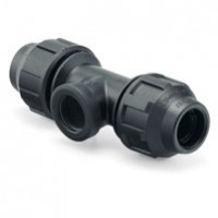 te 32mm rosca hembra 1" polietileno