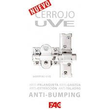 cerrojo fac 946-rp/80 uve latonado seguridad