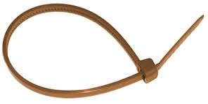 brida nylon marron 160x2.6 100 udes