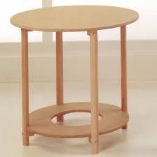 mesa redonda 90cm madera
