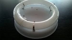 plafon circular esmaltado 1x32w