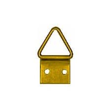 colgador triangular 3cm 4 unidades laton