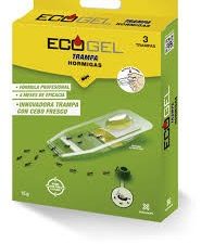 trampa para hormigas ecogel 15gr 3 udes