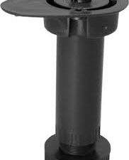 pata mueble negra 9.5x14.5cm juego 4 udes