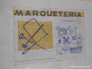 cuaderno marqueteria n1 infantil